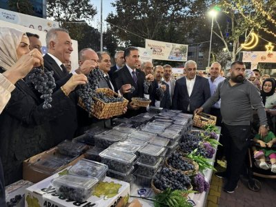 5. Malatya Yöresel Ürün Günleri Üzüm Festivali İstanbul'da başladı